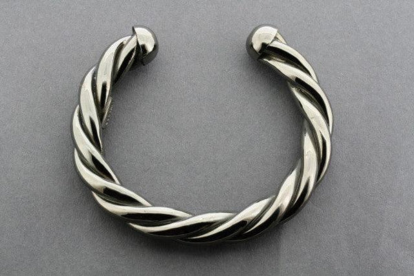 plaited blackened copper cuff - Makers & Providers