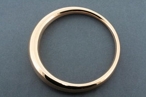 tapering tubular bangle - copper - Makers & Providers