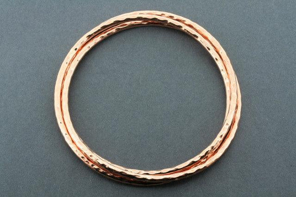 battered russian bangle - copper - Makers & Providers