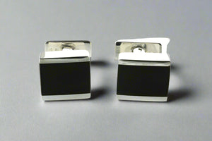 rosewood rec cuff link - Makers & Providers