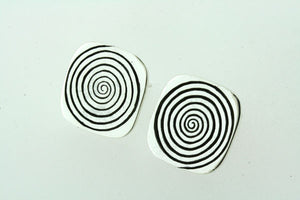 Sterling Silver Infinity Spiral Cufflink - Makers & Providers