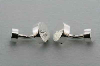 Sterling Silver Circle to Circle Cufflinks