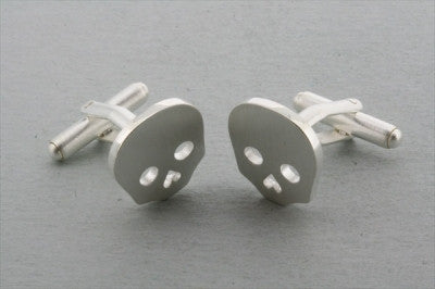 Sterling Silver Skull Cufflinks - Makers & Providers