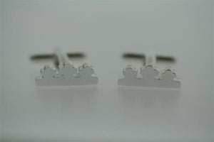 Sterling Silver Crown Cufflink - Makers & Providers