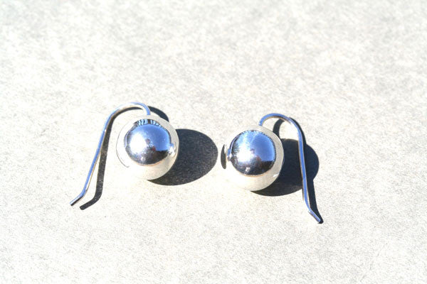 Sterling Silver 10mm Ball Earring
