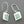 Load image into Gallery viewer, copper patina &amp; silver frame drop earrings - Makers &amp; Providers
