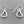 Load image into Gallery viewer, heart drop earring - sterling silver - Makers &amp; Providers
