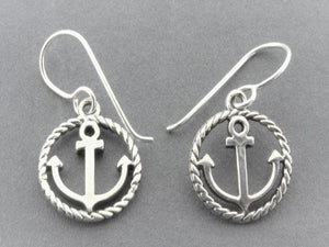 Sailor hook earring - sterling silver - Makers & Providers
