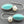 Load image into Gallery viewer, Almond shape Turquoise &amp; freshwater pearl earring - sterling silver - Makers &amp; Providers
