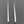 Load image into Gallery viewer, long tubular drop earrings - sterling silver
