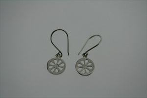 orange slice earring - sterling silver - Makers & Providers