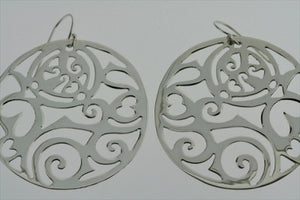 intricate cutout circle earring - Makers & Providers