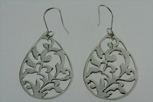 intricate cutout teardrop earring - Makers & Providers