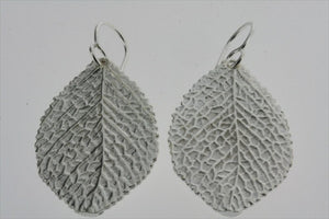 textured leaf earring - Makers & Providers