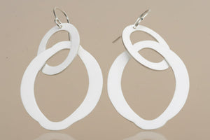 matte link 2 drop earring - Makers & Providers