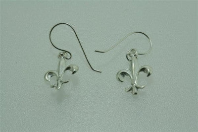 fleur de lis hook earring