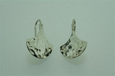 small battered shield earring - Makers & Providers