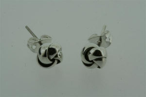 small folded knot stud - Makers & Providers