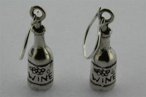 wine bottle earring - Makers & Providers