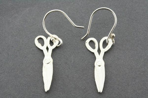 scissors hook earring - sterling silver - Makers & Providers