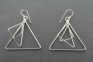 3 x triangle earring - Makers & Providers