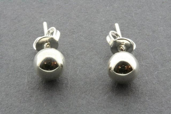 6mm ball stud - sterling silver - Makers & Providers