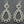 Load image into Gallery viewer, ornate chandelier earring - sterling silver - Makers &amp; Providers
