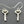 Load image into Gallery viewer, key to heart earring - sterling silver - Makers &amp; Providers
