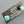 Load image into Gallery viewer, triangle stone earring - turquoise - Makers &amp; Providers
