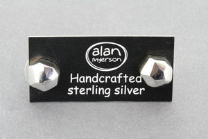 irregular faceted stud - Makers & Providers