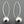 Load image into Gallery viewer, long drop ball earring
