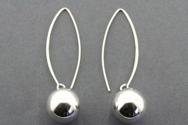 long drop ball earring - Makers & Providers