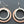 Load image into Gallery viewer, silver &amp; copper loop earrings
