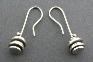 multi swivel disc drop earring - Makers & Providers