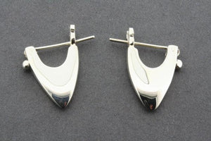 spearhead earring - sterling silver - Makers & Providers
