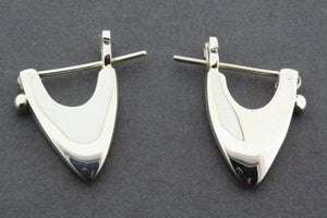 spearhead earring - sterling silver - Makers & Providers