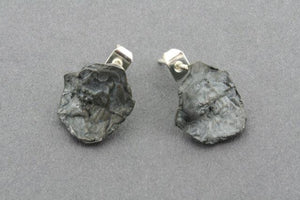 textured stud - large - black - Makers & Providers