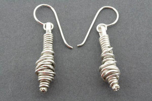 twisted wire drop earring - Makers & Providers