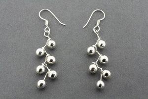 Stem ball bead drop earring - Makers & Providers