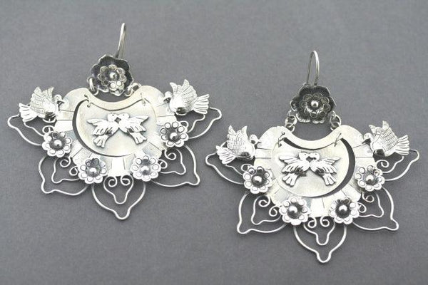 Frida earring 1 - sterling silver - Makers & Providers