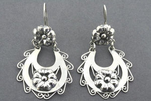 Frida earring 5 - sterling silver - Makers & Providers
