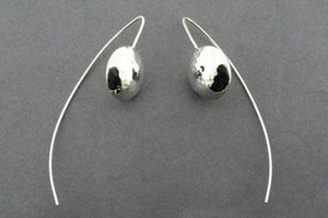 smartie drop earring - battered - Makers & Providers