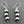 Load image into Gallery viewer, 3 x zebra ball bead drop earring - sterling silver - Makers &amp; Providers
