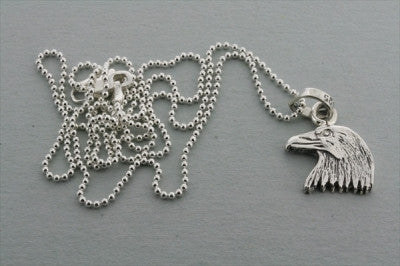 eagle pendant on 55cm ball chain - Makers & Providers