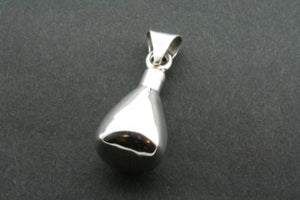 small funnel perfume bottle pendant on 45cm ball chain - Makers & Providers