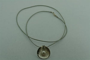 conch necklace - white pearl - Makers & Providers