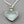 Load image into Gallery viewer, Glass heart locket on 70 cm espiga chain - Makers &amp; Providers
