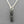 Load image into Gallery viewer, oxidized silver spiral pendant necklace
