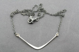 silver v necklace - Makers & Providers