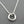 Load image into Gallery viewer, Tube circle pendant on 45 cm link chain - Makers &amp; Providers
